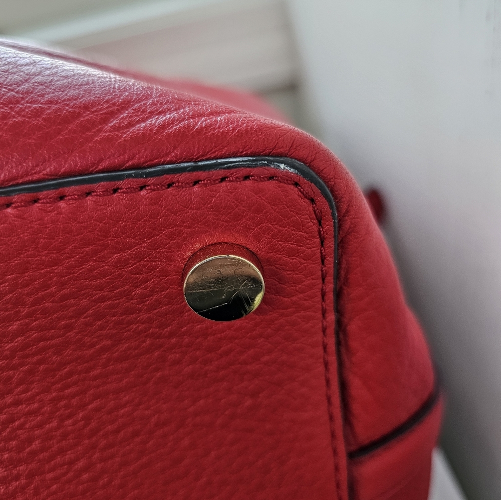 Michael Kors large Brooklyn leather satchel - Picture 8 of 9